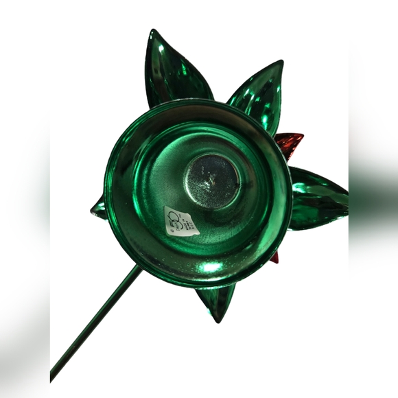 Dept Department 56 Candle Snuffer Poinsettia Flower, Vintage Never Used - Picture 3 of 7